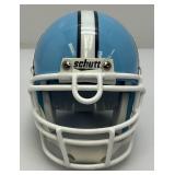 Collectible North Carolina Tar Heels NCAA Schutt Mini Football Helmet Used Great Condition 5" x 6 1/2"
