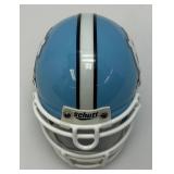 Collectible North Carolina Tar Heels NCAA Schutt Mini Football Helmet Used Great Condition 5" x 6 1/2"
