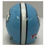 Collectible North Carolina Tar Heels NCAA Schutt Mini Football Helmet Used Great Condition 5" x 6 1/2"