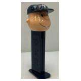 Vintage Collectible 12" Charlie Brown New York Yankees Giant Musical PEZ Dispenser (WORKS)