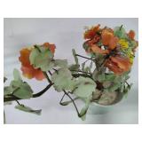 Jade Green Glass Bonsai Tree