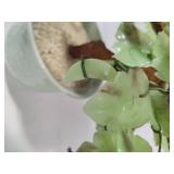 Jade Green Glass Bonsai Tree