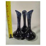 Van Briggle Art Pottery Triple Bud Vase
