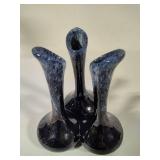 Van Briggle Art Pottery Triple Bud Vase