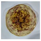 Stunning Art Glass Decorative Bowl