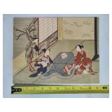 Antique Asian Woodblock Prints