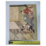 Antique Asian Woodblock Prints