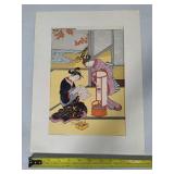 Antique Asian Woodblock Prints