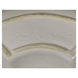 MCM California Pottery Lazy Susan Snack Tray Set