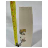 Vintage Satsuma Japanese Peacock Vase