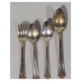 Silver Plated Flatware Set