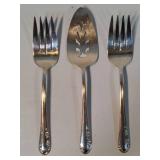 Silver Plated Flatware Set
