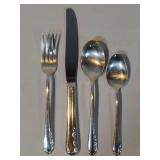 Silver Plated Flatware Set