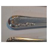 Silver Plated Flatware Set