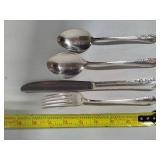 Silver Plated Flatware Set