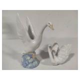 Lladro and Nao by Lladro Swans