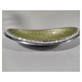 Julia Knight Mother of Pearl Oval Serving Bowl