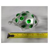 Glass Art Turtle Paperweight