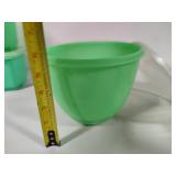 Vintage Green Tupperware Pieces