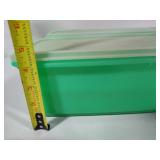 Vintage Green Tupperware Pieces