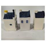 Five Blue Delft