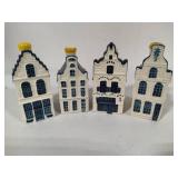 Four Blue Delft