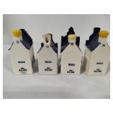 Four Blue Delft
