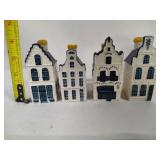 Four Blue Delft