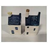 Five Blue Delft