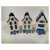 Five Blue Delft