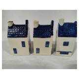 Five Blue Delft