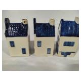 Five Blue Delft
