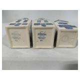 Five Blue Delft