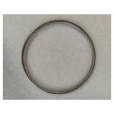 David Yurman 925 Silver Bangle