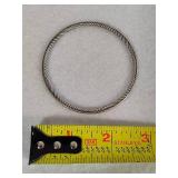 David Yurman 925 Silver Bangle