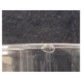 Lead Crystal Biscuit Jar w/Lid