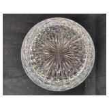 Lead Crystal Biscuit Jar w/Lid