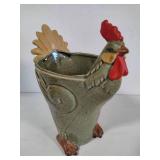 Ceramic Chicken Planter