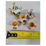 Miniature Tea Set & Matching Plate
