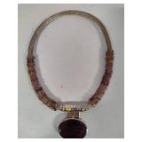 Ulrike Hoffman Stunning 925 Pendant Statement Necklace