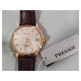 Seiko Presage Automatic Cocktail Rose Gold Watch *Retail over $500!*