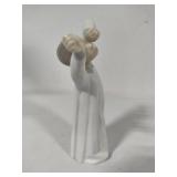 Two Lladro Figurines "Boy Awakening" #4870 & "Girl with Candle" #4868
