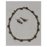 Sweet Romance Vintage Style Necklace & Earring Set