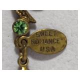 Sweet Romance Vintage Style Necklace & Earring Set