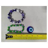 Evil Eye Bracelets & Pendant