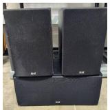 ELAC Debut Bookshelf & Center Speakers