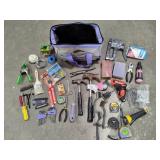 Stanley Tool Bag Filled with Misc Tools