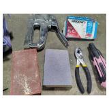 Stanley Tool Bag Filled with Misc Tools