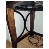 Large Dark Wood Desk   **Saturday Pick Up in Plymouth - See Removal Tab for Specifics**