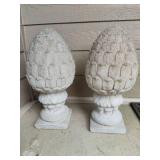 Artichoke Cement Garden/Outdoor Decor **Saturday Pick Up in Plymouth - See Removal Tab for Specifics**